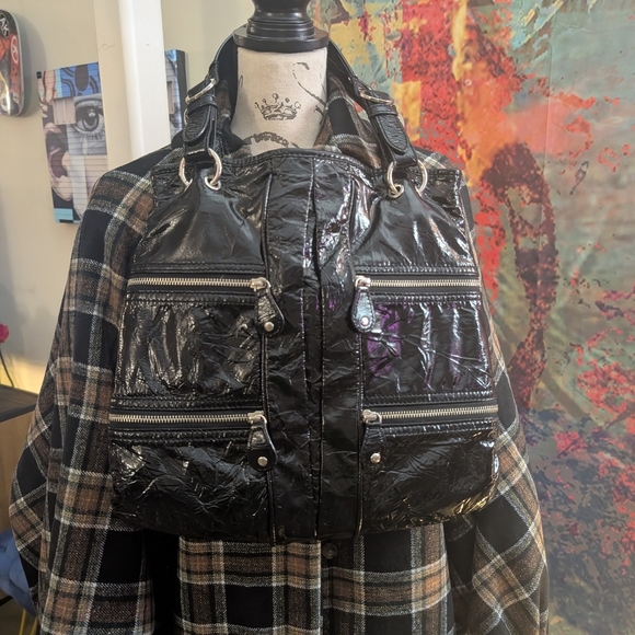 Via Spiga black patent leather purse - Picture 3 of 15